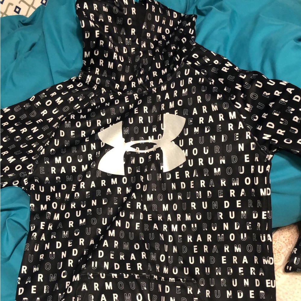 Youth XL under armour girls hoodie